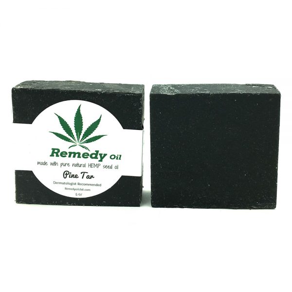 Remedy Pine Tar Hemp Seed Oil Soap